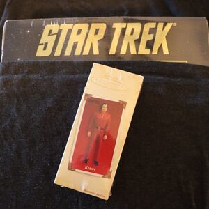 Star Trek Hallmark Keepsake "Khan" Character Ornament - NEW in plastic
